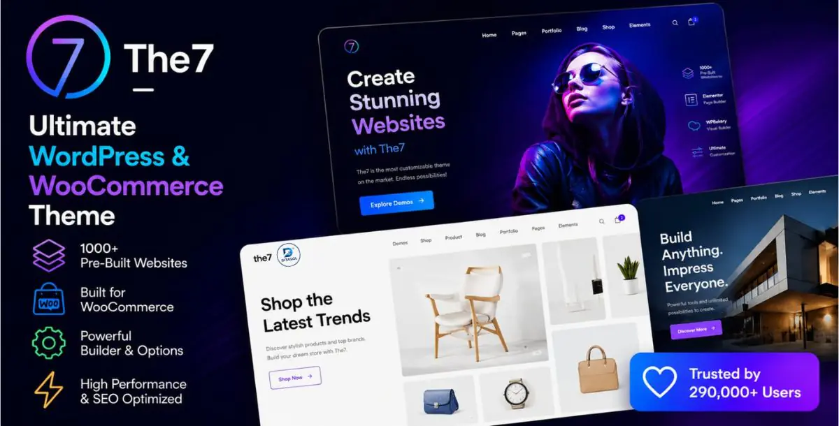 🚀 The7 – Ultimate Multi-Purpose WordPress Theme