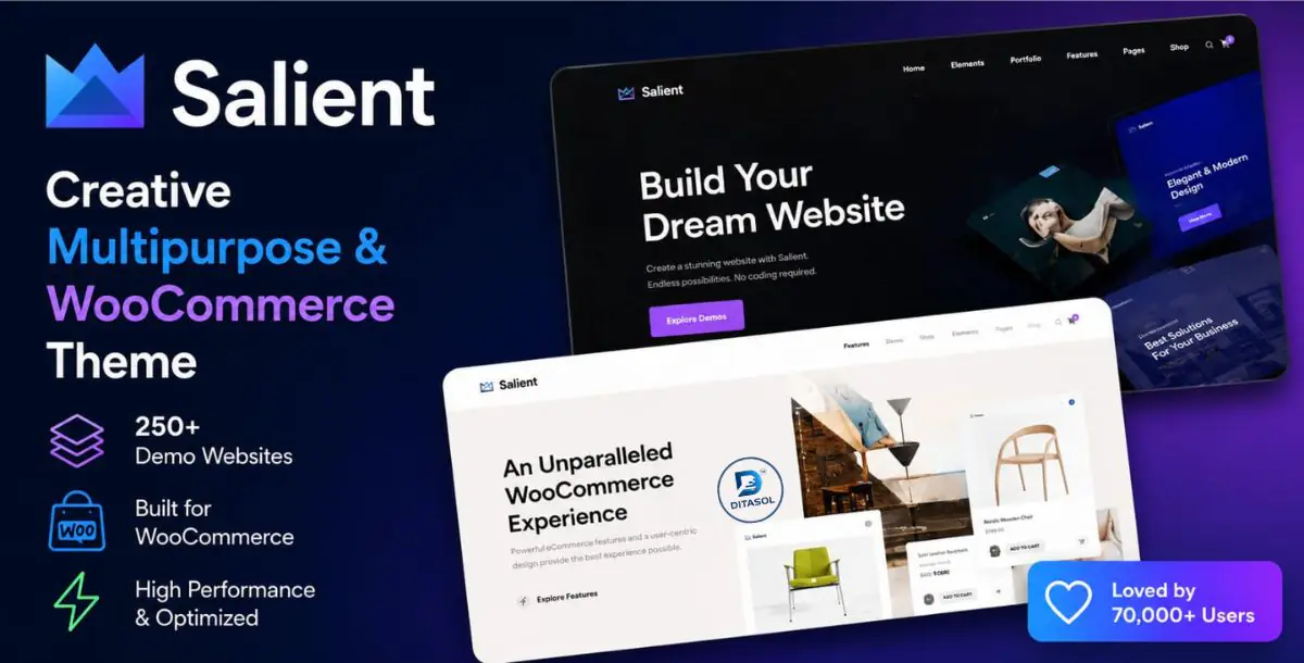 🚀 Salient – Premium Multi-Purpose WordPress Theme